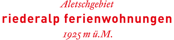 logo riederalp ferienwohnungen